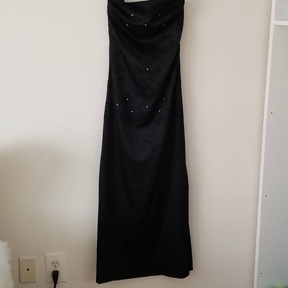 RAMPAGE size 3 Black Long Dress with Slits